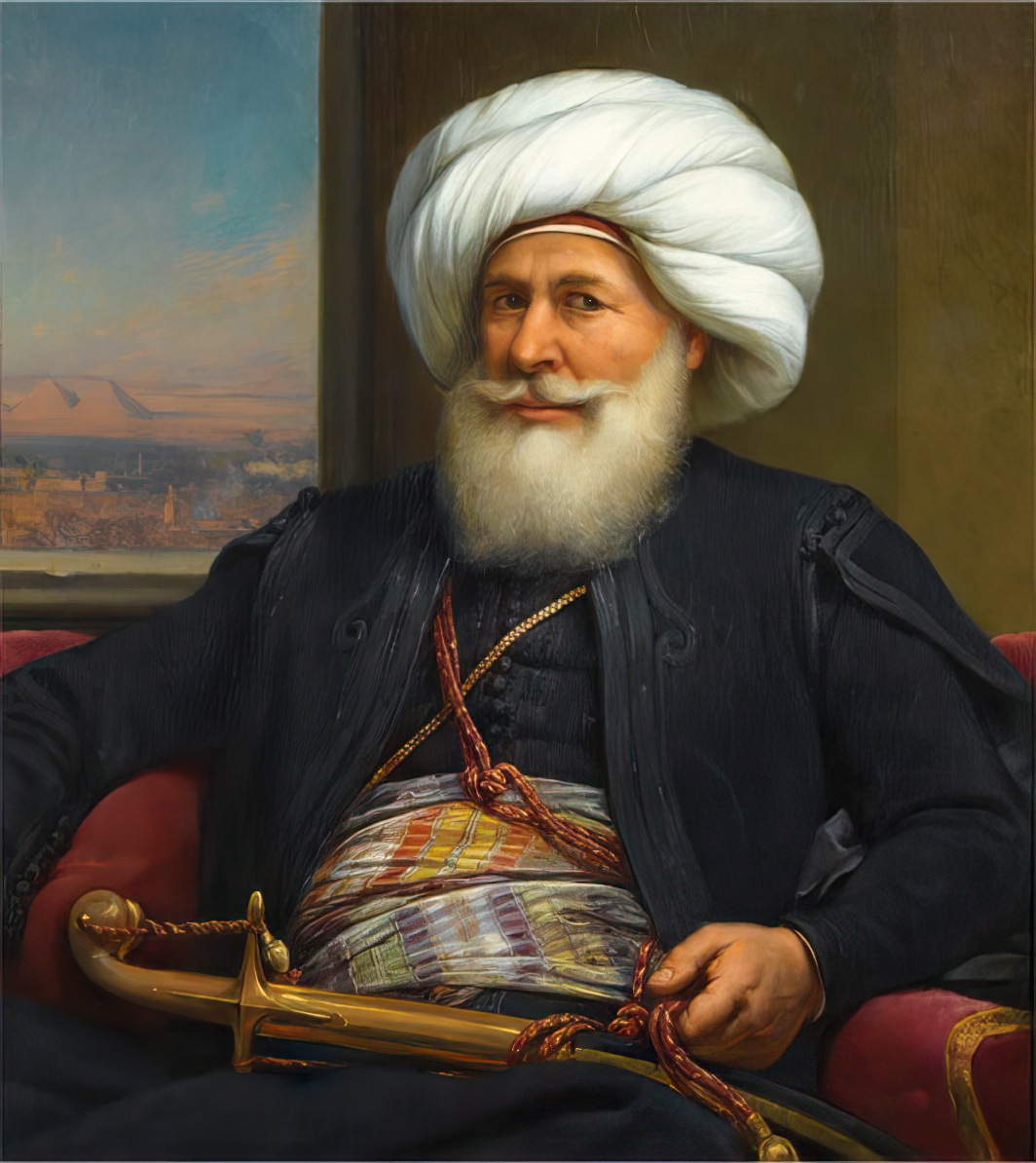 Muhammad Ali by Auguste Couder, 1840