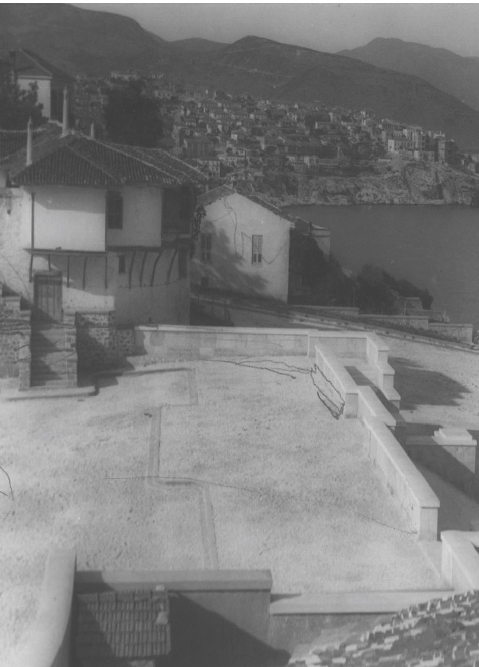 The Greek Ministry of Transportations undertook  the design of the square that was to house the statue of Mohammed Ali. Kavala, c. 1933. ELIA Archive