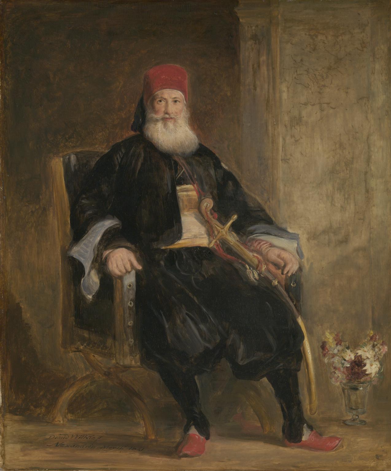 Mehmet Ali by David Wilkie, 1841