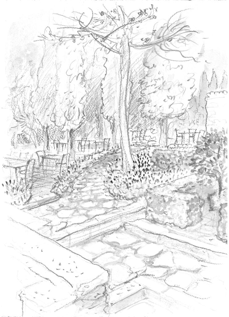 Gardens of Mohammed Ali's House